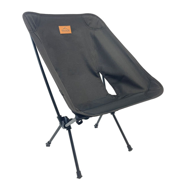 Willkon Moonlight K4 Ultra Light Storable Camping Chair (Midnight Black)